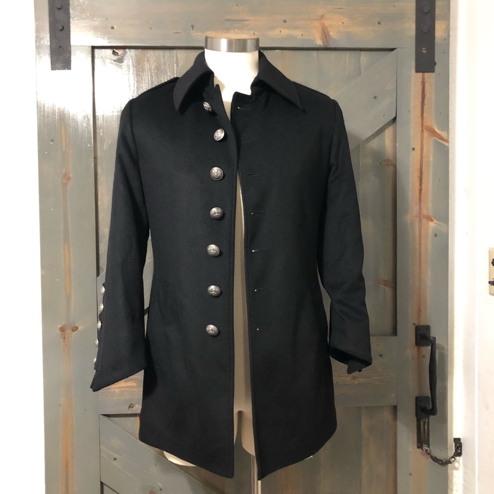 Royal Underground Black Coat Size Small